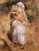 Algerierin mit Kind Pierre-Auguste Renoir